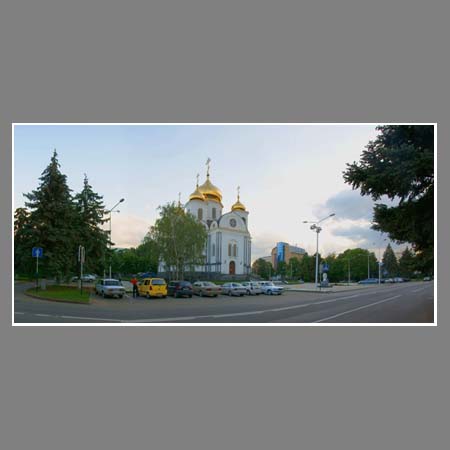 Собор Александра Невского. Панорама из 6-ти кадров.